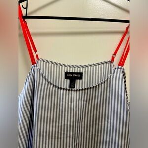 Room Service striped sleep cami size large